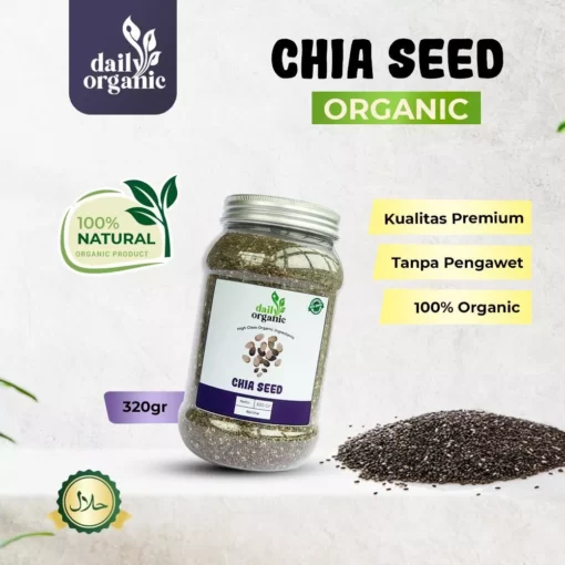 CHIA SEED ORGANIC BIJI CHIA PREMIUM DAILY ORGANIC