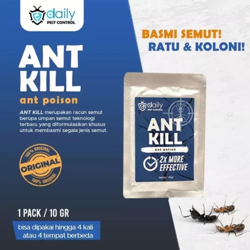 RACUN SEMUT DAILY ANT KILL Ampuh Membasmi Sampai Ke Koloni Ratu Semut