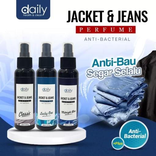 Parfum Jaket & Jeans Daily Jacket and Jeans Perfume Anti Bau Apek Pengharum Jaket