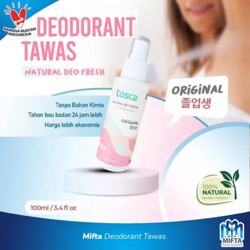 Deodorant Spray Natural Aroma Original